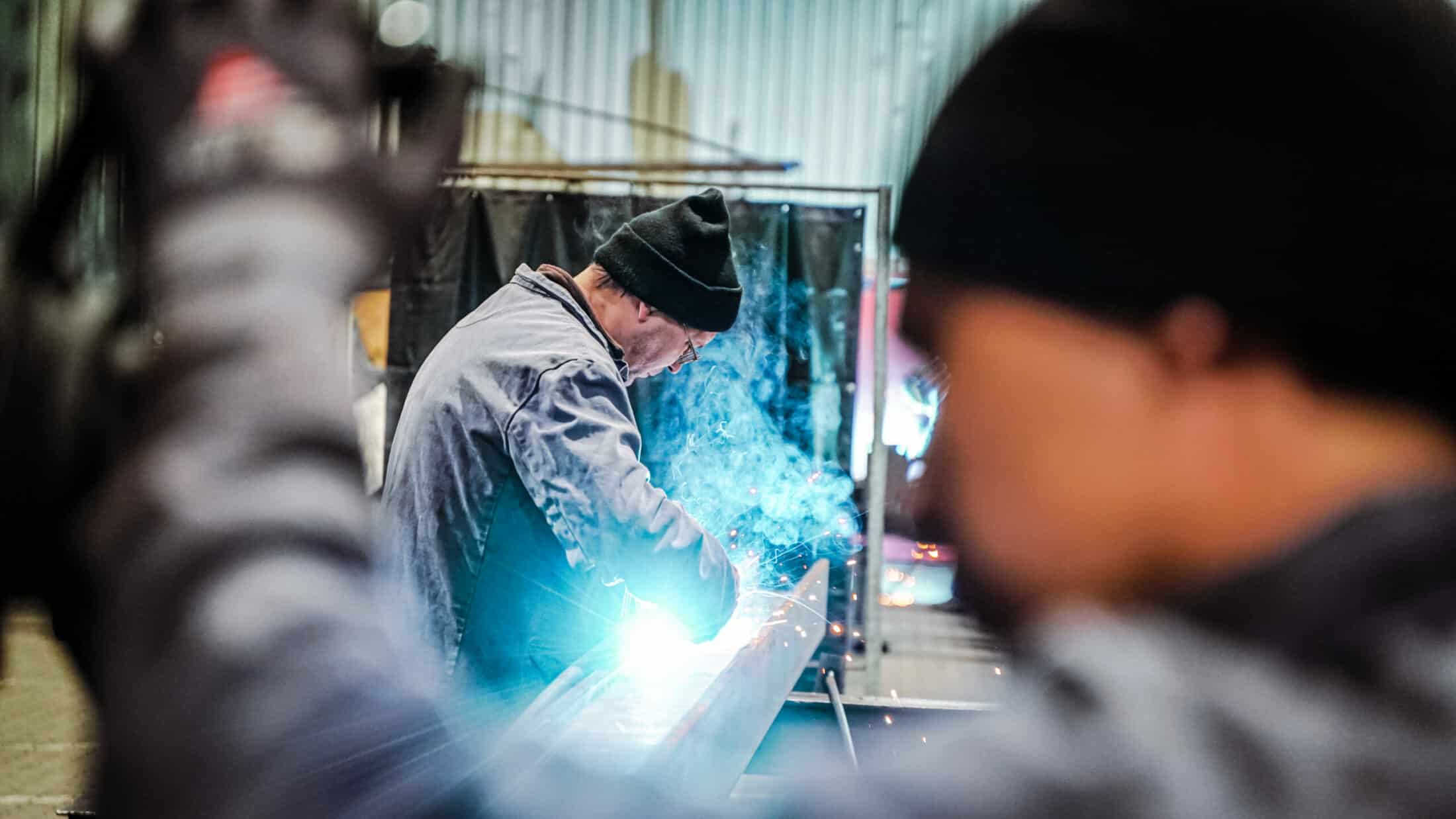 Mitarbeiter der Kropp Stahl GmbH